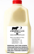 Plastic Half Gallon Raw Milk