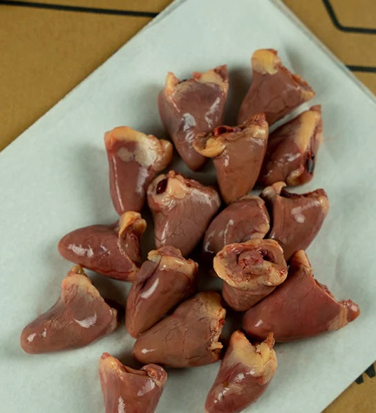 chicken hearts